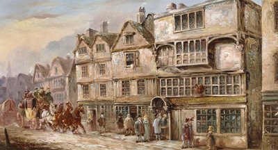 The Cock Tavern, Bishopsgate Street, Londra da J.C. Maggs