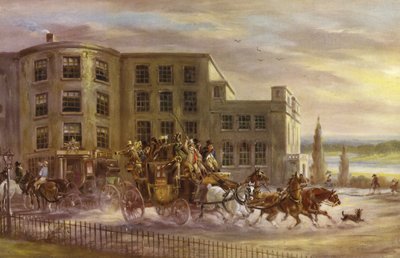 Il vecchio Star und Garter, Richmond Hill da J.C. Maggs