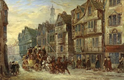 Wych Street, Strand, Londra, Giorni di Hogarth da J.C. Maggs