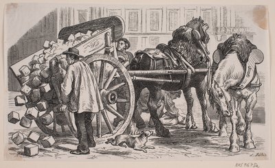 Carro da lavoro a Parigi da J.C. Nielsen