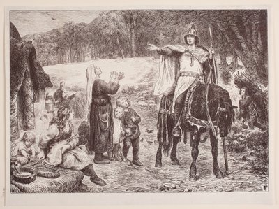 Il cavaliere della capanna di carbone da J.C. Nielsen