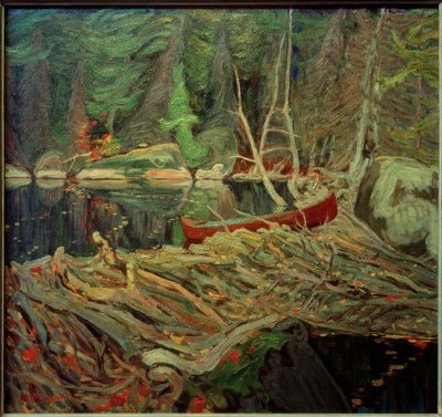 La diga dei castori da J.E.H. MacDonald