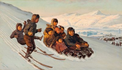 Inverno in Groenlandia da J.E. Carl Rasmussen