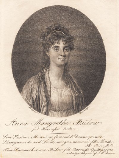 Anna Margrethe Bülow da J.F. Clemens