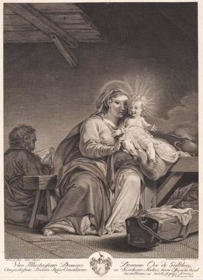 La Sacra Famiglia da J.F. Clemens