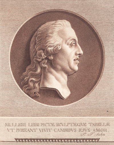Fr. Adam Müller. Dopo il medaglione di marmo di Wiedewelt da J.F. Clemens