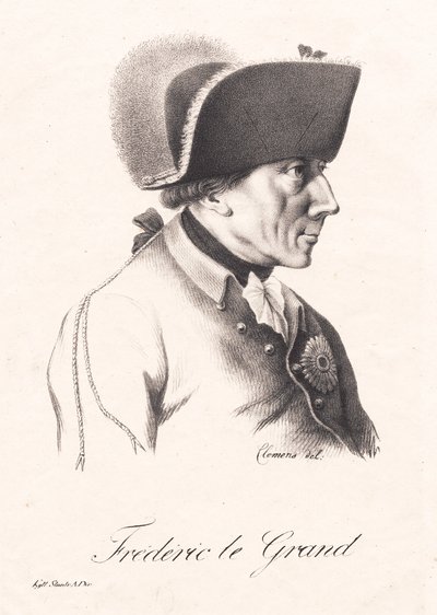 Federico il Grande da J.F. Clemens