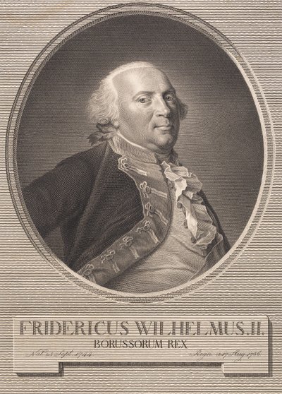 Friedrich Wilhelm II da J.F. Clemens