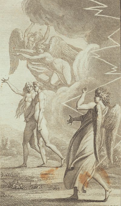 Illustrazione per "Adamo ed Eva" di Ewald. V da J.F. Clemens