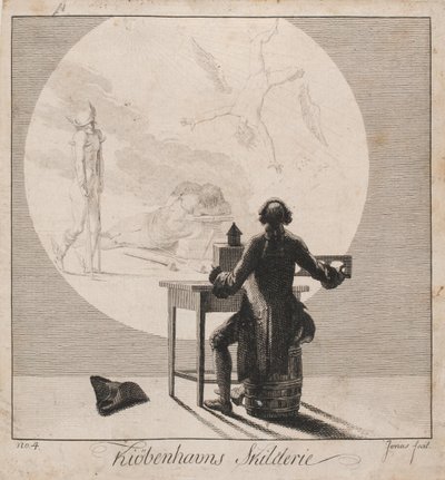 "Kiøbenhavns Skilderie". Nr. 4 da J.F. Clemens