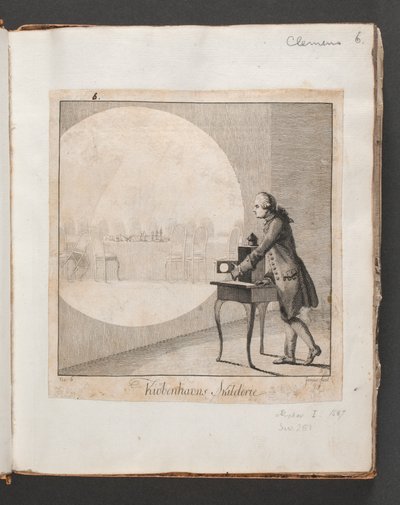 "Kiøbenhavns Skilderie". Nr. 6 da J.F. Clemens