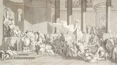 Sorteggio della gioventù ateniese da J.F. Clemens