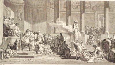 Sorteggio della gioventù ateniese da J.F. Clemens