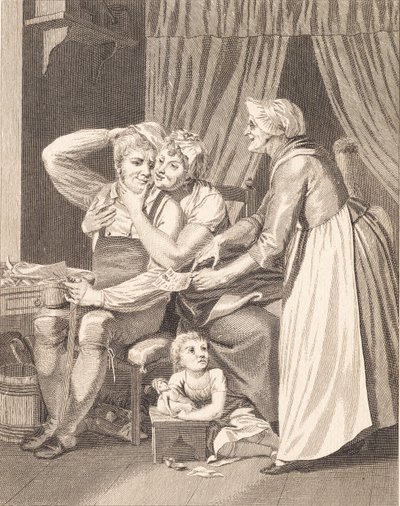 Il biglietto della lotteria da J.F. Clemens