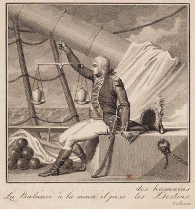 Napoleone pesa il destino degli uomini da J.F. Clemens