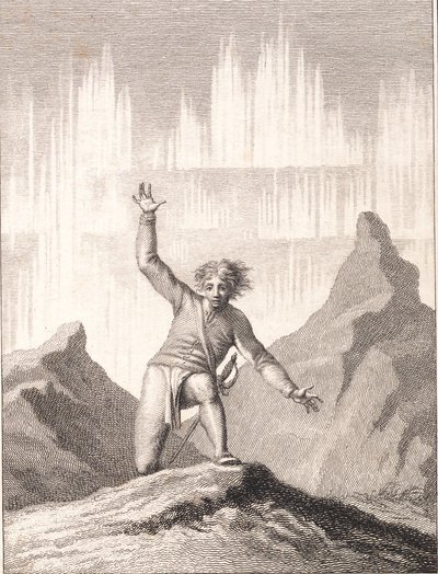 Niels Klim riemerge tra le scogliere norvegesi da J.F. Clemens