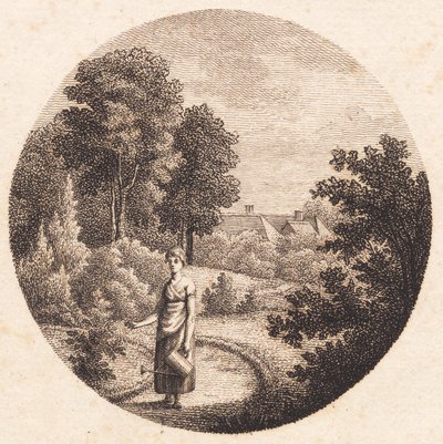 Parte del giardino di Nordfeldt da J.F. Clemens
