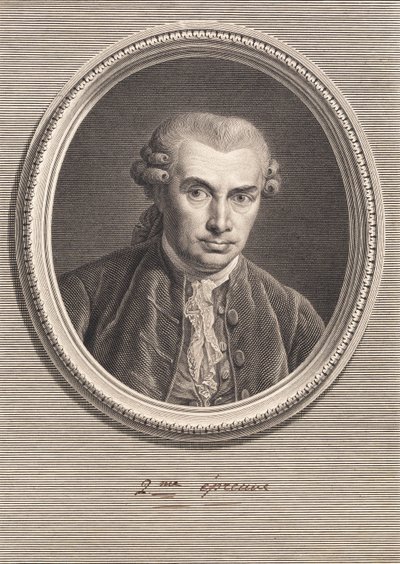 Ritratto del Medico Johan von Berger da J.F. Clemens