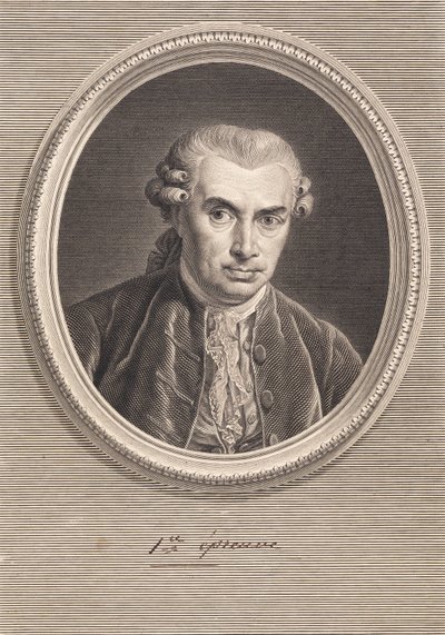Ritratto del dottor Johan von Berger da J.F. Clemens