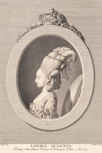 Principessa Louisa Augusta da J.F. Clemens