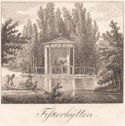 Giardino di Sanderumgaard da J.F. Clemens