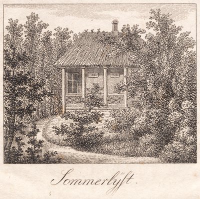Giardino di Sanderumgaard da J.F. Clemens