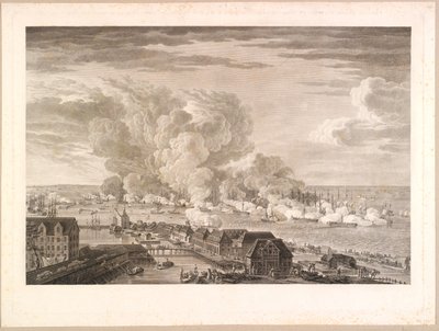 La battaglia di Reden, 2 aprile 1801 da J.F. Clemens