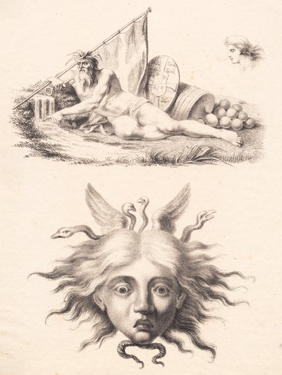 Øresund. Testa di Medusa da J.F. Clemens