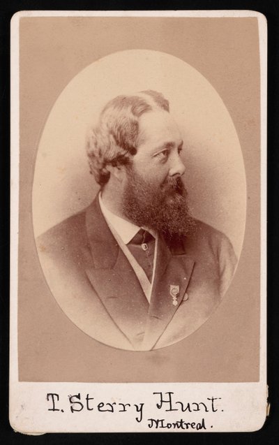 Ritratto di Thomas Sterry Hunt 1826-1892, prima del 1892 da JG Parks