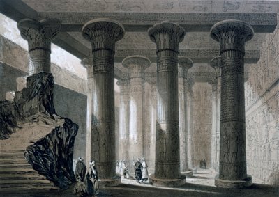 Tempio di Esneh, Egitto da JH Allan