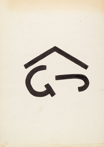 Marchio del bestiame, c. 1936 da J.Henry Marley