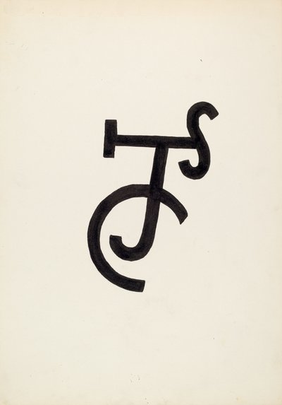 Marchio del bestiame, c. 1936 da J.Henry Marley