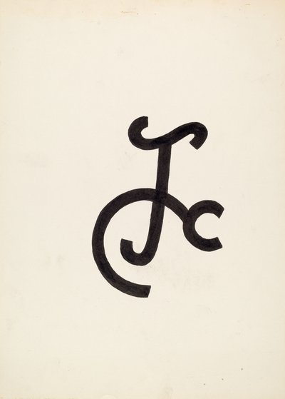 Marchio del bestiame, c. 1936 da J.Henry Marley