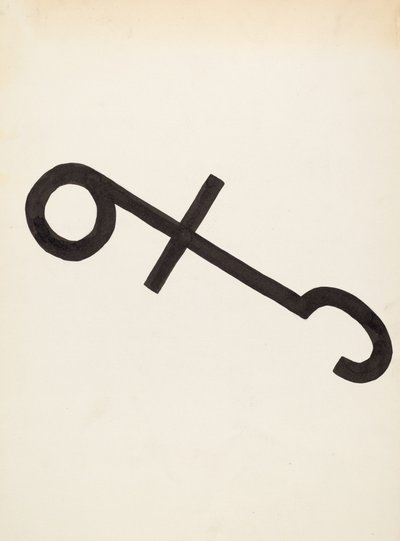 Marchio di bestiame, c. 1936 da J.Henry Marley