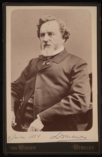 Ritratto di Franciscus Cornelius Donders, 1 luglio 1884 da JJA Van Winsen