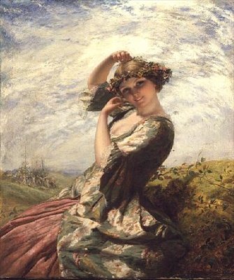La Regina del Raccolto da J.J. (attr. to) Hill