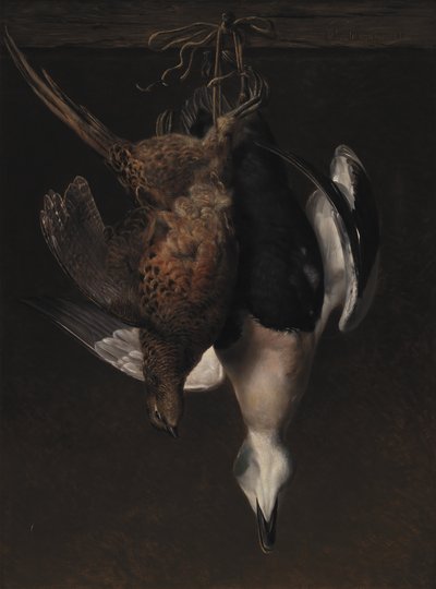 Selvaggina. Un fagiano e un edredone da J.L. Jensen