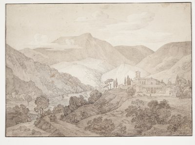 Monastero dei Cappuccini a Spoleto da J.L. Lund