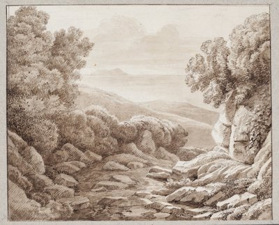 Paesaggio presso Montenero da J.L. Lund