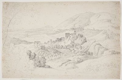 Olevano Romano. Monti Sabini da J.L. Lund