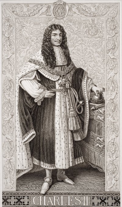 Carlo II (1630-85) da 
