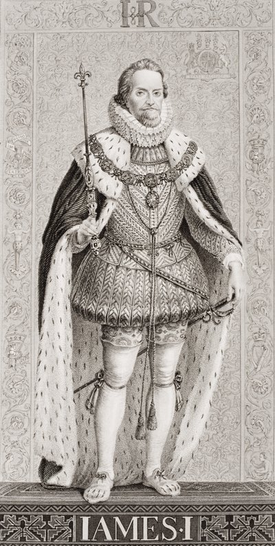 Giacomo I (1566-1625) da 