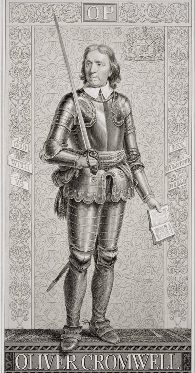 Oliver Cromwell (1599-1658) da 
