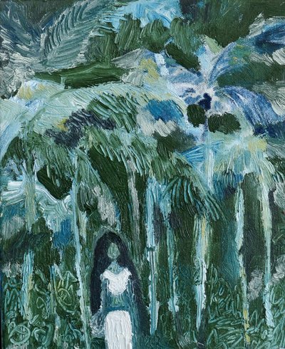 La donna della foresta tropicale da JMF FINE ART