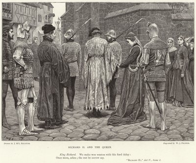 Riccardo II e la Regina, Riccardo II, Atto V, Scena I da J.M.L. Ralston