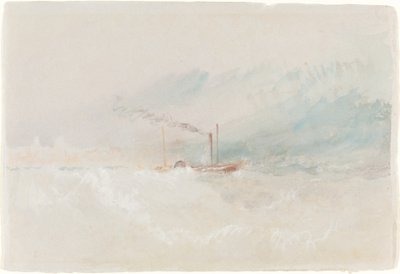 Una barca a pacchetto al largo di Dover da Joseph Mallord William Turner