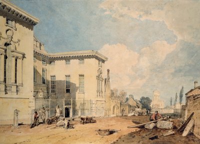 Una Vista del Worcester College da Joseph Mallord William Turner