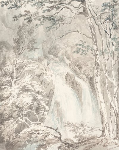 Una Cascata, 1795-1796 da Joseph Mallord William Turner