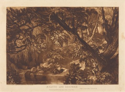 Esaco e Esperie da Joseph Mallord William Turner