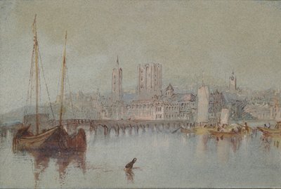 Beaugency, c. 1830 da Joseph Mallord William Turner